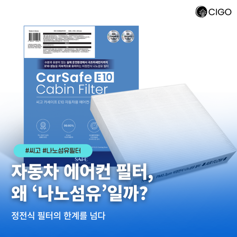 우리는 왜 나노섬유 필터를 개발하게 되었을까요?